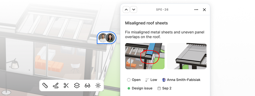 Design review interface